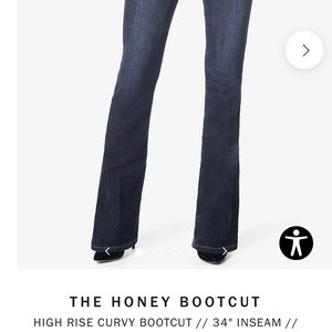 Joe’s Jeans “honey” boot cut jeans